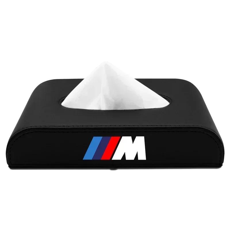 Uchwyt na chusteczki samochodowe Pojemnik do przechowywania w podłokietniku Akcesoria do BMW M M3 M4 M5 X1 X3 X5 X6 X7 F10 F20 F22 F30 G20 G30 Performance