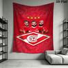 Spartak Moscow Odyssey Wall Hanging Printed Fabric Blanket Decorative Tapestries for Bedroom Living Room Home Decor