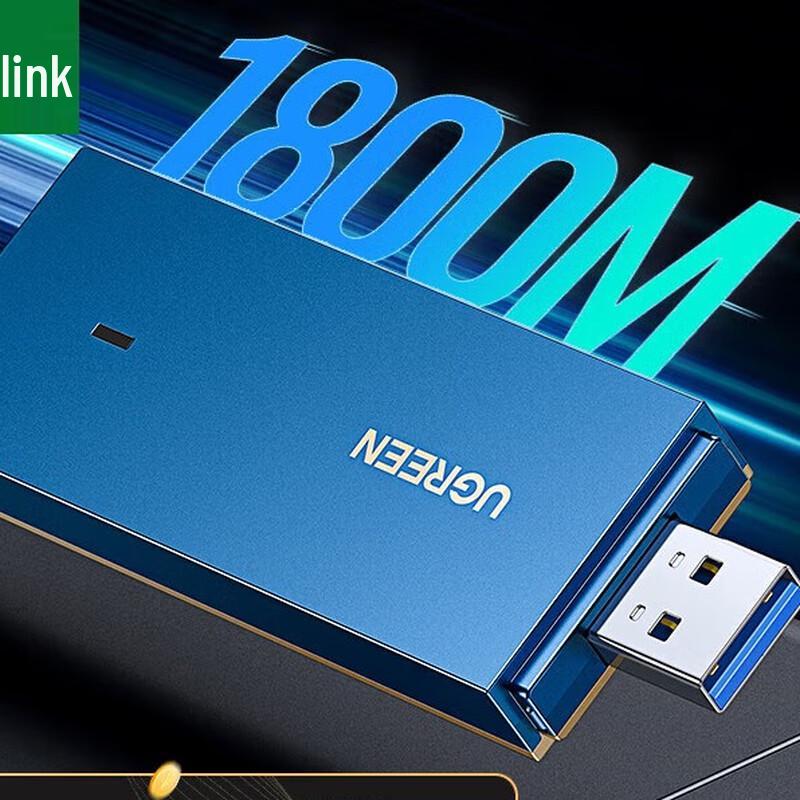 

UGREEN AX1800 USB WiFi 6 Dual-Band Wireless Network Adapter