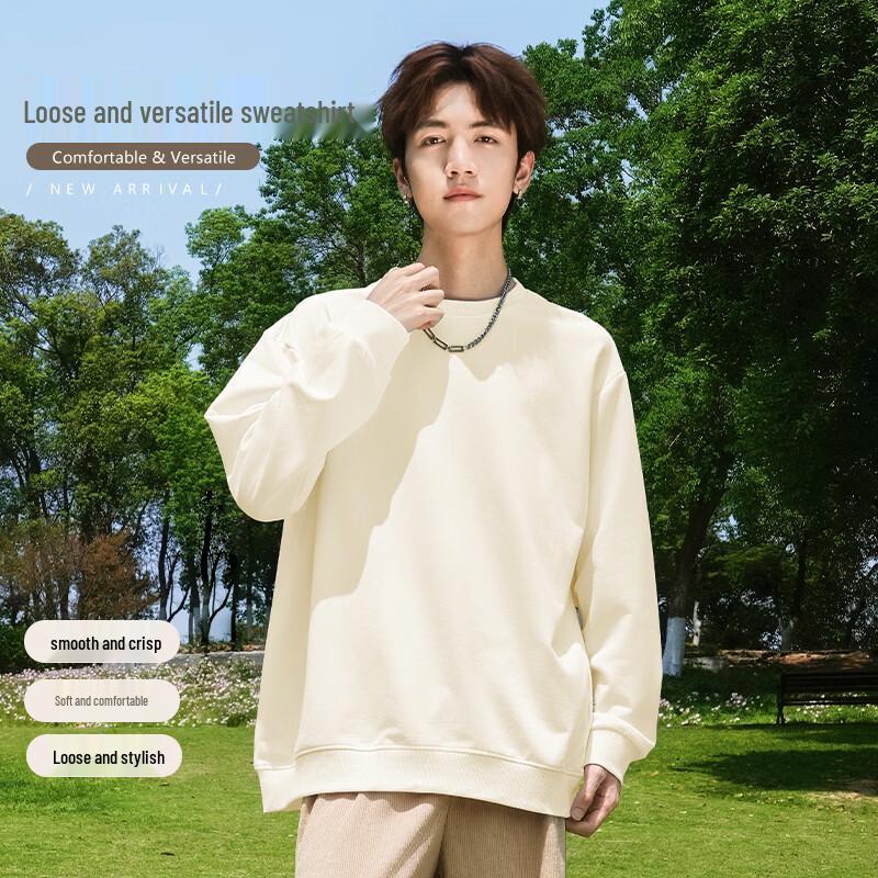Baleno Men's American Casual Round Neck Sweatshirt