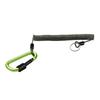 Multifunctions Fishing Safety Lanyards Retractable Coiled Tethers with Carabiner