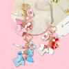 Cartoon Infusion Pump Thermometer Surgical Mask Enamel Keychain Medical Tools Pandents For Women Men Nurse Doctor Handmade Gift