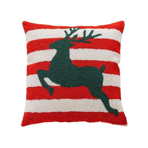 

1 шт. наволочка в рождественском стиле LOZUJOJU Изысканная и мягкая вышитая наволочка для подушки для дивана, гостиной, спальни, домашнего декора, украшения для вечеринки W45cm x L45cm