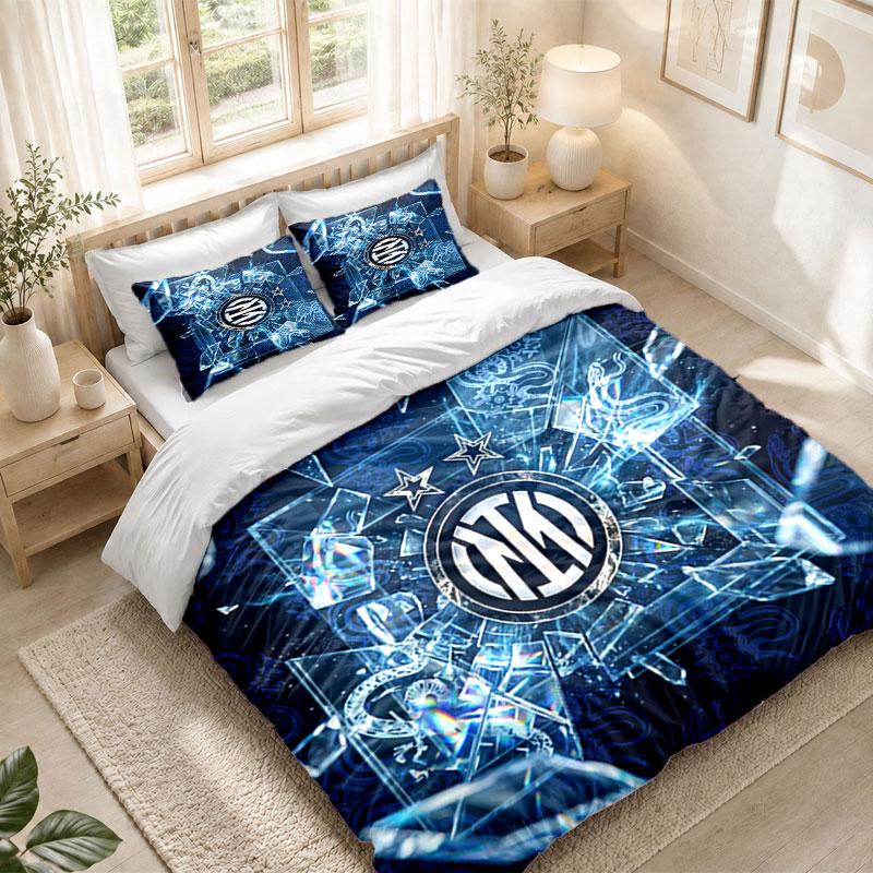Bedding Set 1 Duvet Cover 2 Pillowcases Borussia Dortmund Print Bedroom Home Decoration