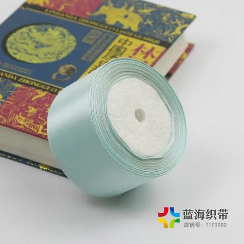 25yards/Roll (22 Meters) 50mm Solid Color Satin Ribbons for Wedding Birthday Party Gift Wrapping Xmas Festival DIY Crafts Ribbon