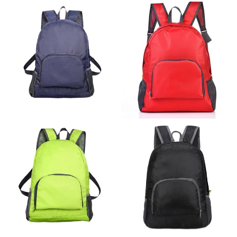 Portable Oxford Cloth Backpack Breathable Mesh Water Resistant Features Hiking