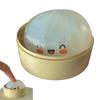 Glitter Dumpling Baozi Pinching Soft Cute Slow Rebound Stress Relief Ornament Office Home Decor Kids Adults Gifts