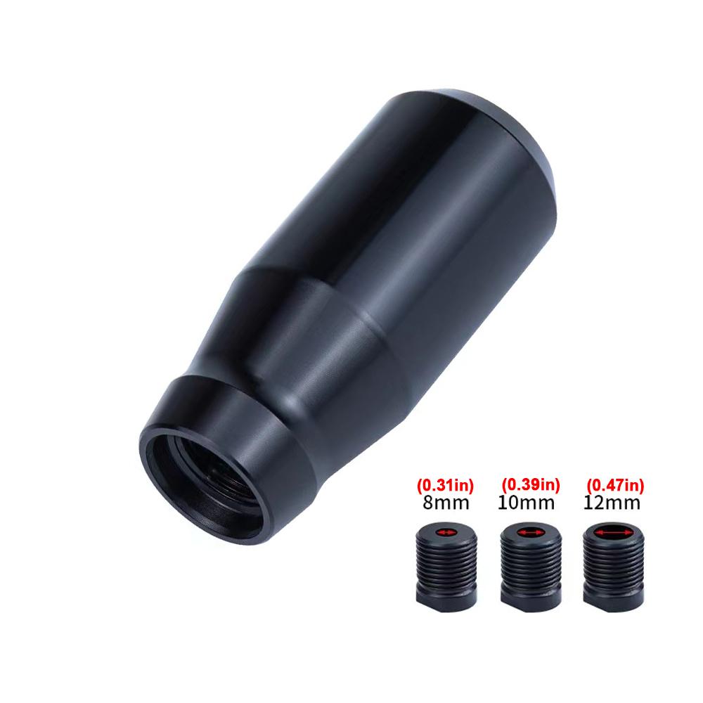 

Ручки переключения передач автомобиля 78 мм из алюминиевого сплава, утяжеленные ручки переключения передач, металлическая ручка рычага переключения передач, адаптер для ручки переключения передач автомобиля в комплекте