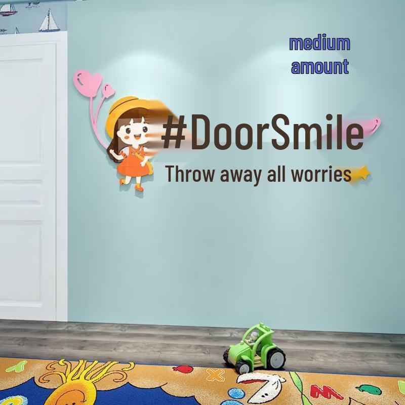 

WEZHO Come In And Smile 3D Wall Sticker