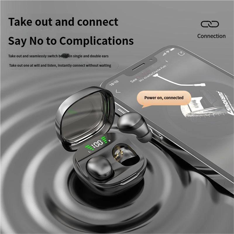 Sleep Wireless Bluetooth Headset Mini Invisible In-ear High-quality Mobile Phone Universal