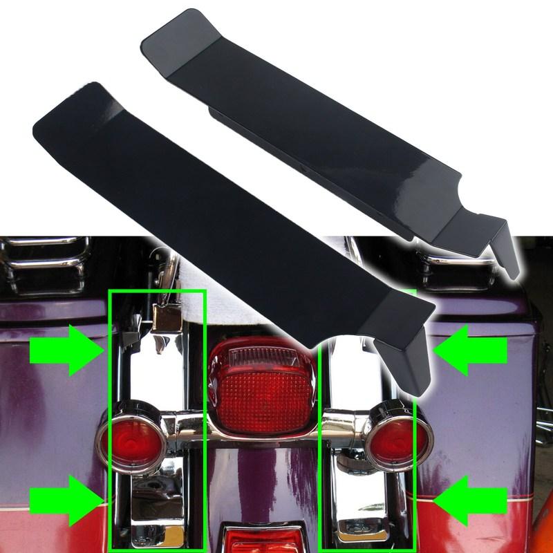 Rear Fender Saddlebag Filler Panels For Harley Electra Glide Road King 1994-2008