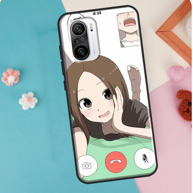 karakai jouzu no takagi San Case For Xiaomi Mi 11T 12 Pro 12X Mi 11 Lite Ultra Cover For POCO X3 Pro X4 GT M3 M4 F3