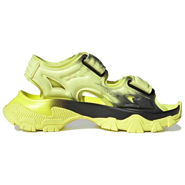 New Adidas Stella McCartney X Women's Hika Outdoor Sandal 'Frozen Yellow' HP6308