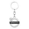 3D Metal Car Badge Keychain Zinc Alloy Keyrings Auto Accessories for Volvo R Design T6 AWD C30 C40 C50 C70 S40 S60 S70 S80 S90 V40