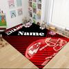 Custom Name Curious Monkey Adventures Carpet Rug Customizable Soft Washable Anti-Slip Home Living Room Sofa Mats Personalized Rug. 0909419