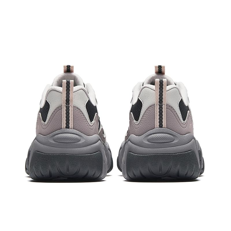 Anta Synthetisches Leder Stoff Trendige Dicke Sohle Stützende Dämpfung Abriebfest Rutschfest Low Top Dad Schuhe Kinder Sneaker 122618853-7