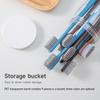 9Pcs/set Hard Bristled Manual Toothbrush Suitable For Men Adult Home Teeth Deep Cleaning Brush Oral Care