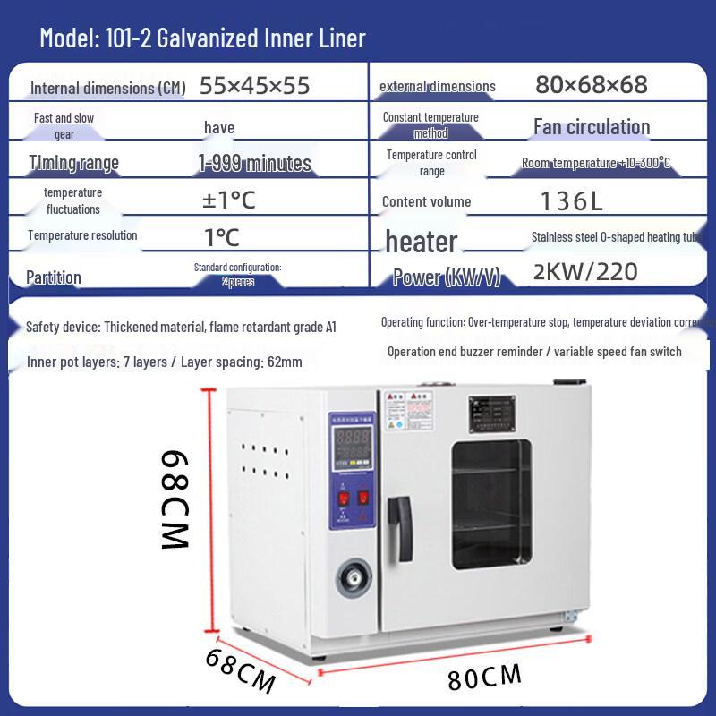 RSRDDY Laboratory High-Temperature Drying Oven