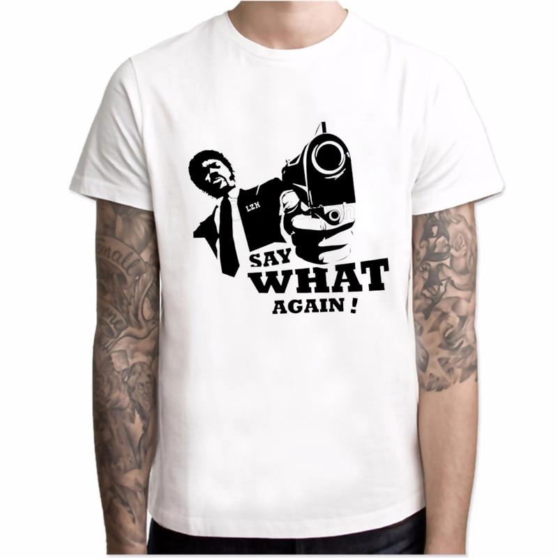 Fashion Brand Pulp Fiction T Shirt Men Saint Jules Print T Shirt Summer  Short Sleeve-buy at a low prices on Joom e-commerce platform