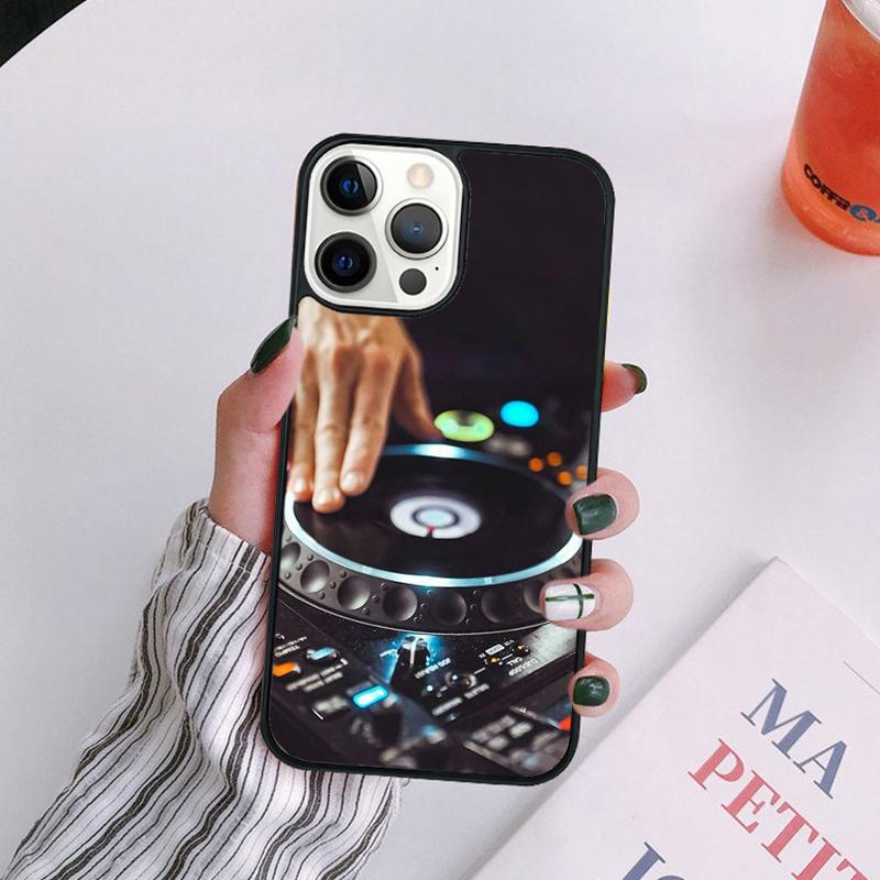 Electronic Music DJ Controller Mixer Phone Case For iPhone 17 Air 14 13 12 16Pro Max 15 Plus Max Cover coque