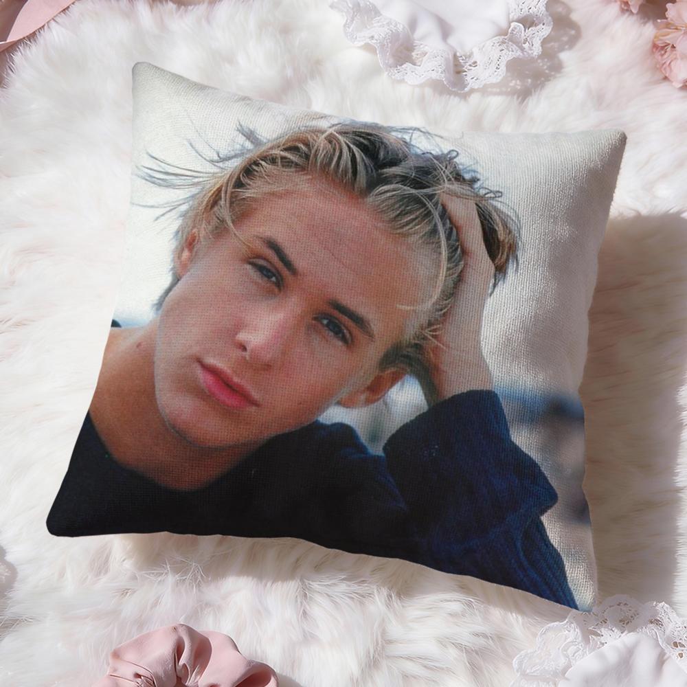 Federa Cuscino Singer R-Ryan Gosling Comfort Premium Reversibile - Design Due in Uno per Qualsiasi Stanza & Interno Auto