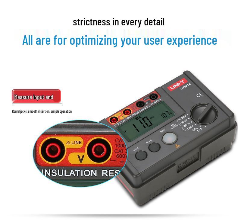 UT501A Insulation Resistance Tester by UNI-T