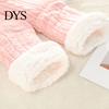 Thermal Slipper Socks 1 Pair Non-Slip Ultra-Thick Cashmere Home Sleeping Indoor Winter Footwear for Women And Elderly Slip-proof