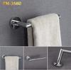 Chrome Wall-Mounted Towel Hook Square Towel Rail Bar Zinc Alloy Towel Rack Holder Polished Towel Ring For Kitchen Bathroom 5780