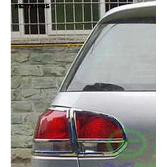 Rear Light Lamp Cover Trim For Volkswagen VW Golf 6 MK6 2008 2009 2010 Chrome Taillight Decoration Foglamp Frame Accessories