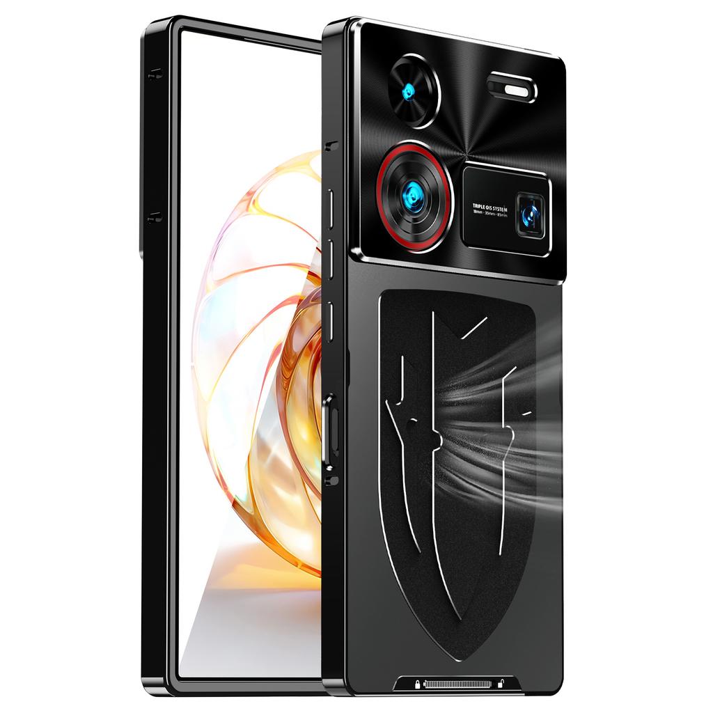 For ZTE Nubia Z60 Ultra Case Aluminium Alloy+PC Phone Cover Graphene Heat Dissipation
