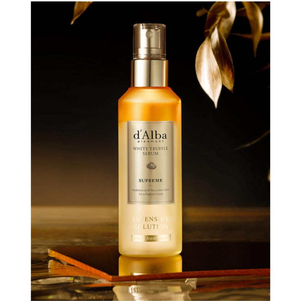d’Alba White Truffle Supreme Intensive Serum 100ml×2 + Supreme Serum 50ml Set (Vegan Beauty) / KOREA COSMETIC