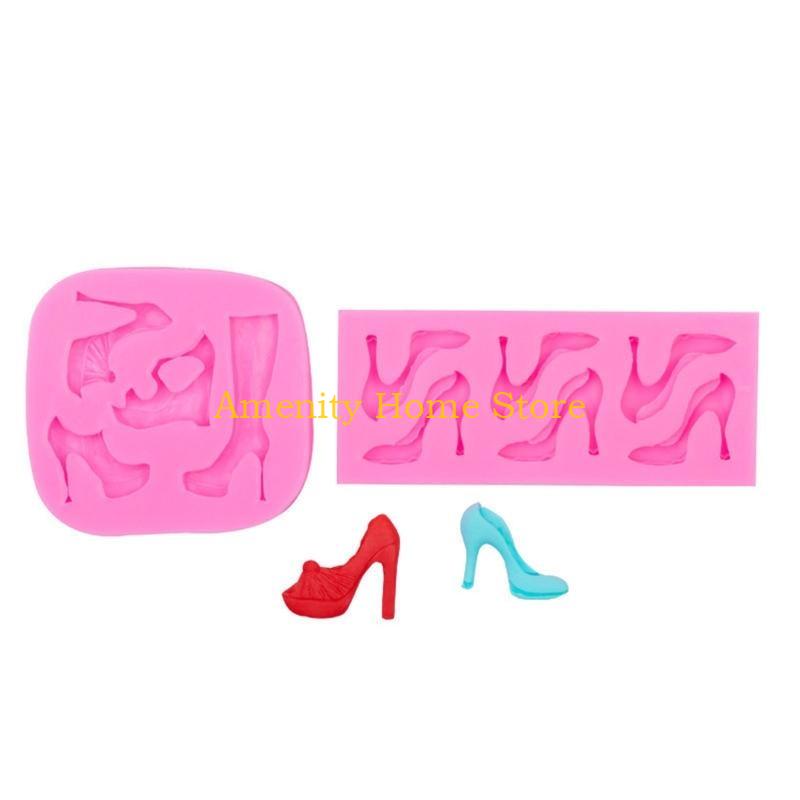 F26C High Heel Shoe Chocolate Mold Valentines Day Chocolate Mold Candy Molds