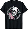 I Don't Sweat Skeleton Funny Skull I Sparkle Workout Fitness T-Shirt