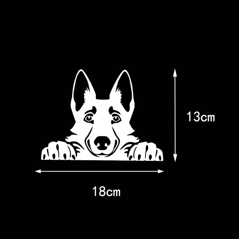 Automobiles Parts Car Stickers Dog Pet Stickers, Car Doors Body Bumpers, Decorative Car Windows Stickers Exterior Accessories