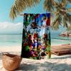 Ultra-Soft Beach Towel with Clash Royale Theme,Ideal for Pool - Camping, Diving - Perfect Travel Essential, Vibrant Beach Towel.