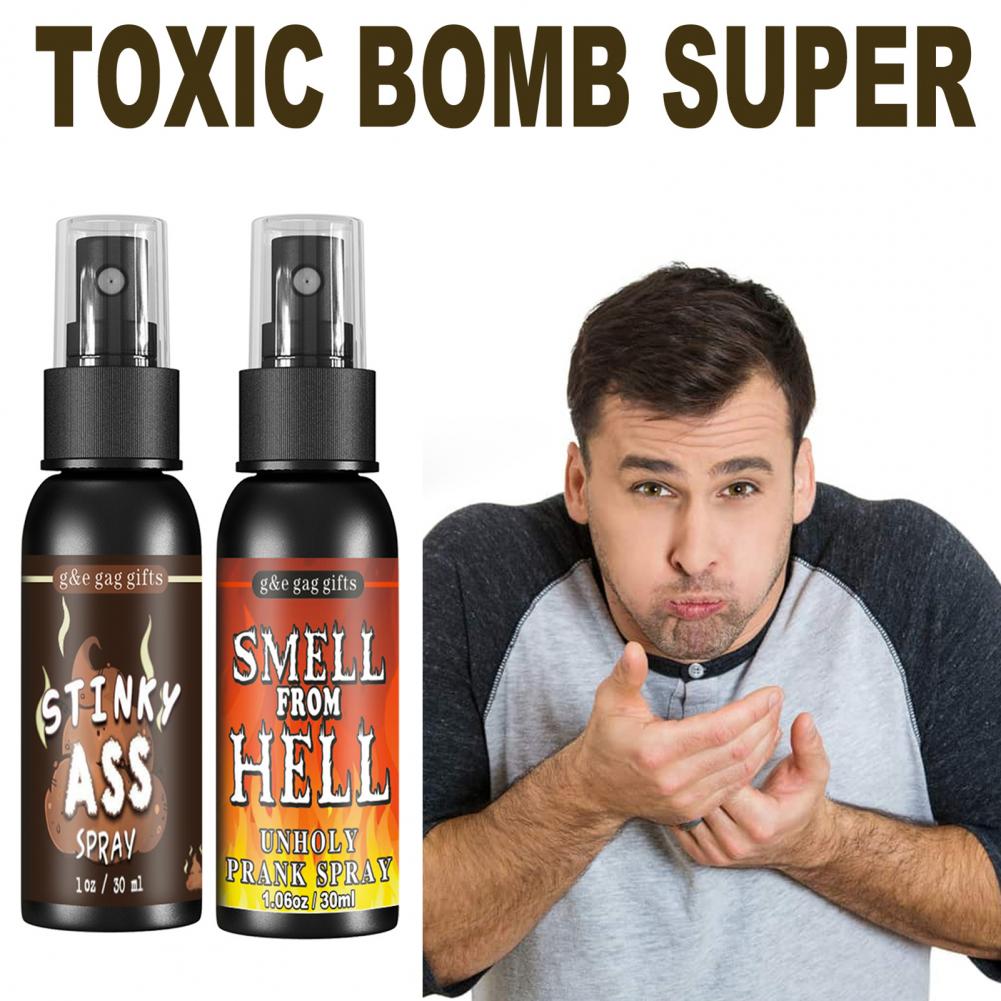 30ml Safe Spray Toy Creative Convenient Stink Spray Stink Smelly Gags Spray