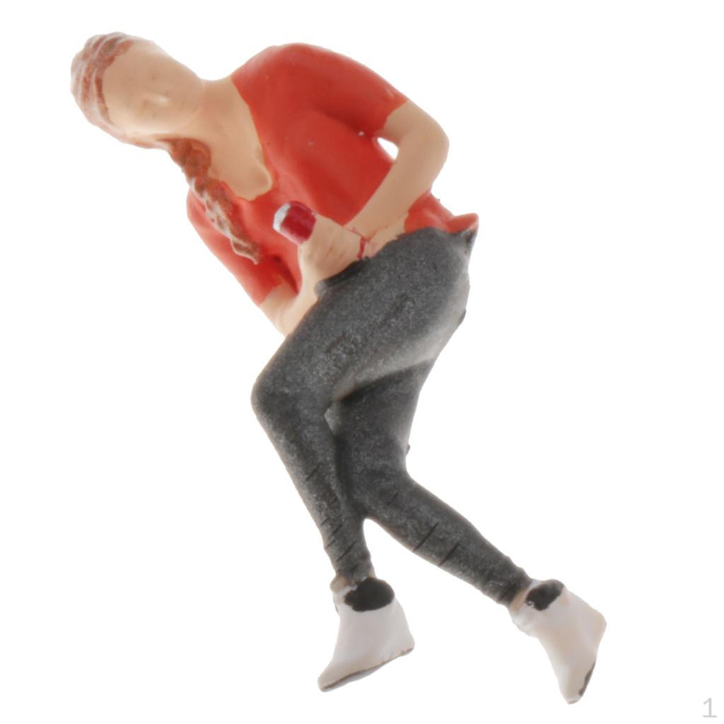 1/64 Diorama Plaudernde Puppe Modell Actionfiguren Sammlungen für Greenlight