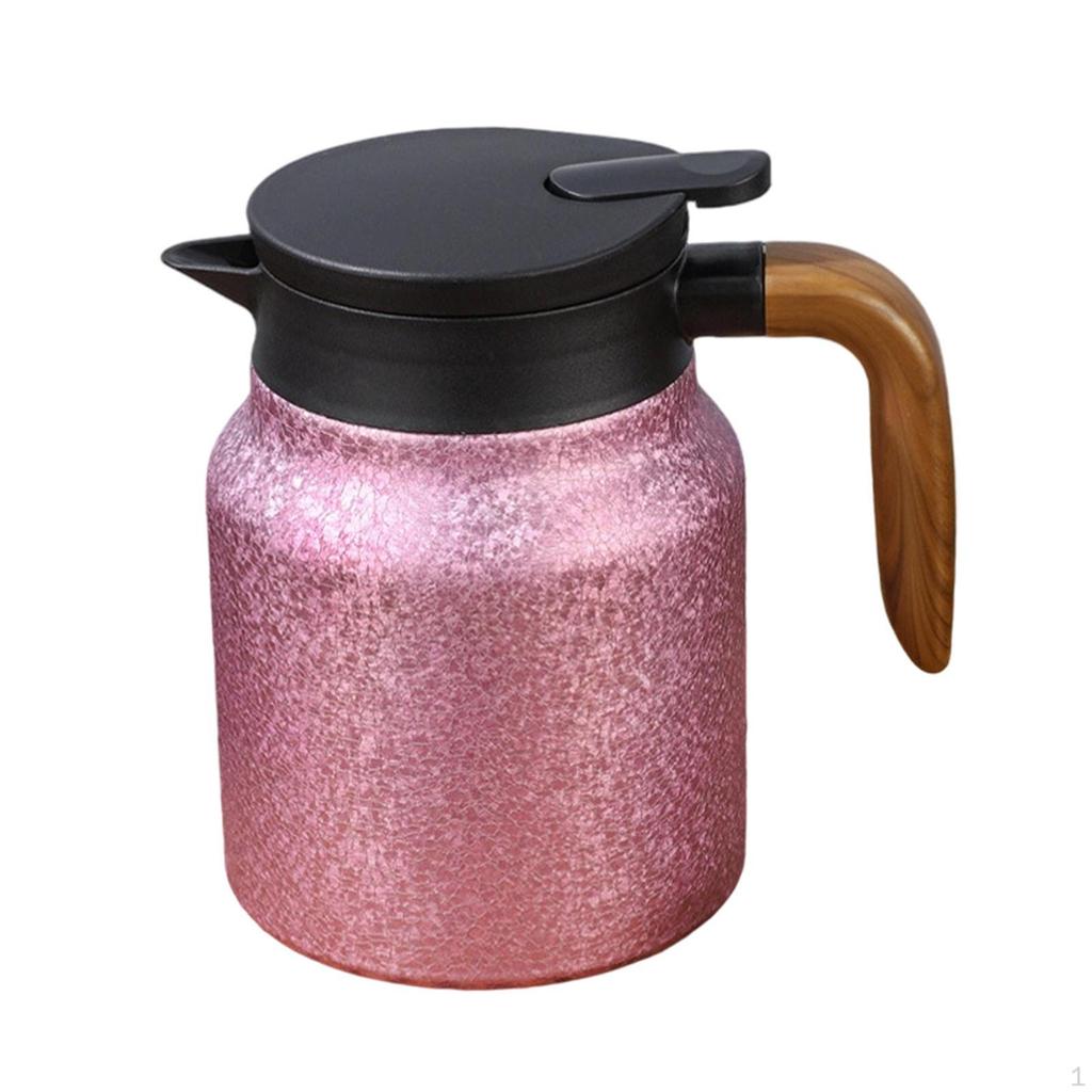 Stainless Steel Thermal Carafe Water Bottle Compact Portable Insulated Insulation Teapot