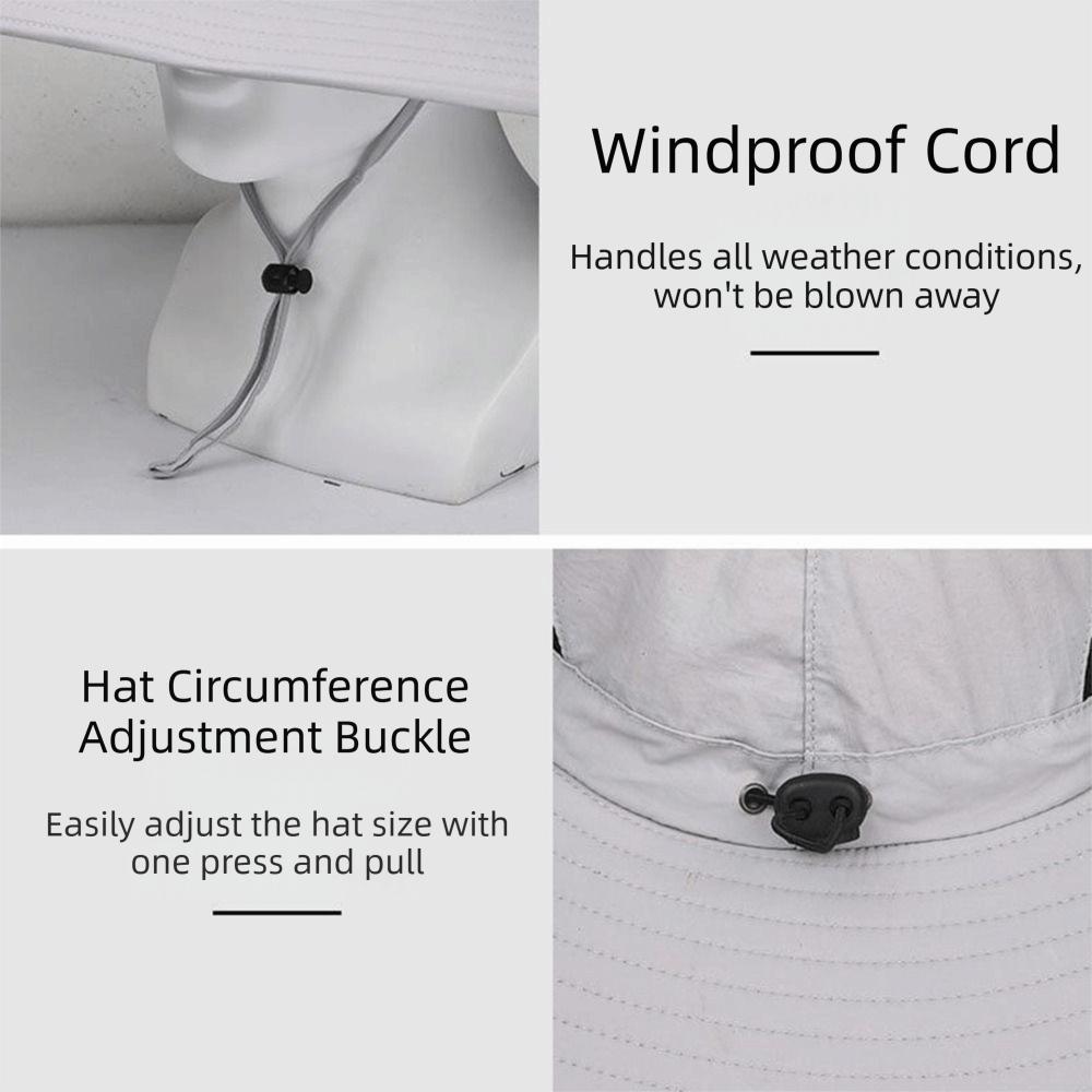 Foldable Solar Fan Hat With Net Mesh Fishing Bucket Hat Fashion Mosquito Head Net Hat  Fishing
