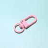 Handmade U-Shaped Painted Door Buckle Keychain Spray Paint DIY Accessory Pendant