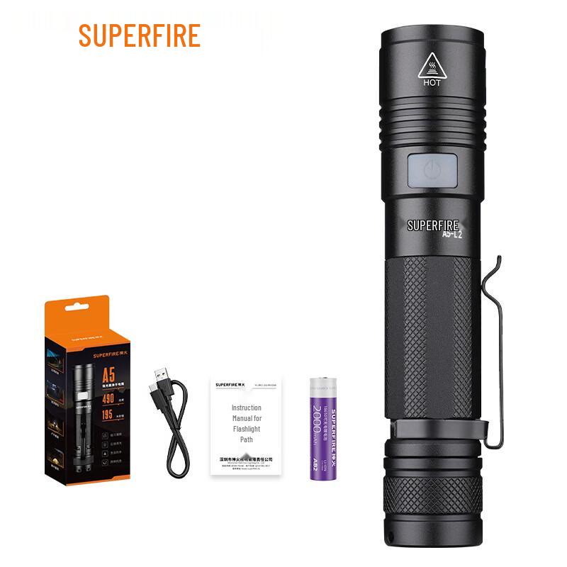 SupFire A5-L2 Strong Flashlight