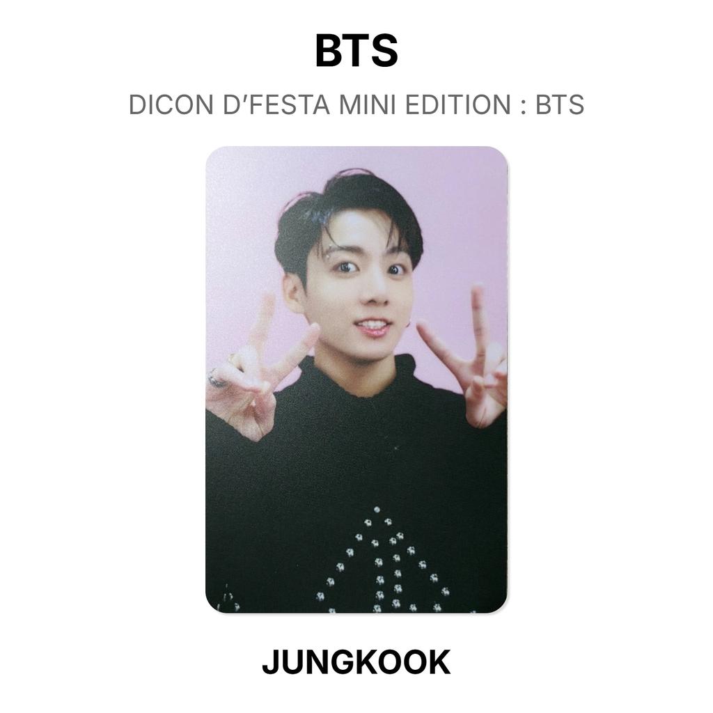 BTS DICON D’FESTA MINI EDITION : BTS Official Photocard
