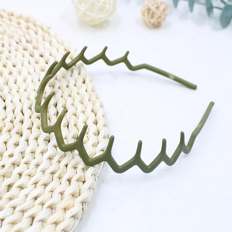 Women's Geometric Frosted Headband - Wide, Simple, Candy-Colored Hair Accessory