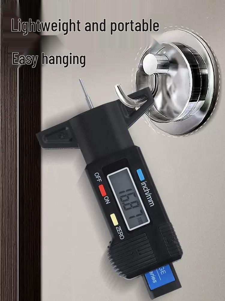 Vysoce přesný digitální měřič hloubky dezénu pneumatik