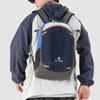 Schoolbag new 1011 contrasting color casual backpack high value schoolbag female student simple and lightweight outdoor travel bag