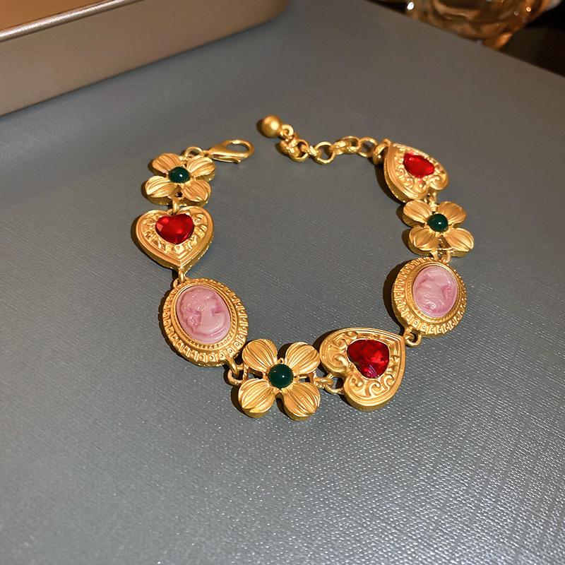 Silbernadel Wassertropfen Zirkonia Anhänger Halskette & Ohrringe Schmuckset - Französischer Hofstil, Leichter Luxus, Vielseitige Pulloverkette.