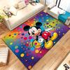 Cartoon Mickey Minnie Mouse Donald Duck Living Room Non-Slip Area Rug Soft Carpet for Bedroom Playroom Sofa,Home Decor Doormat
