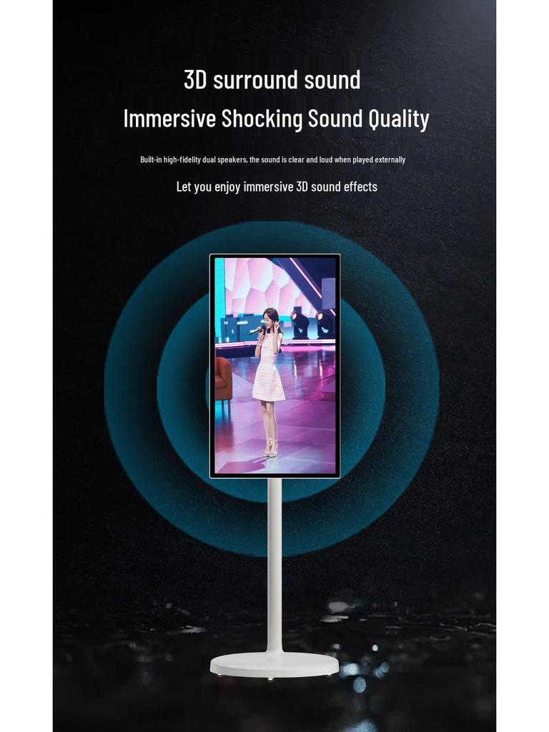 21.5" Bestie Smart Screen: Interactive Touch, Screen Casting, Live Streaming Advertising Display