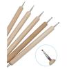 5 Pcs Clay Carving Tool Embossing Pen Dotting Pen with Two Ends Nail Art Pen for Embossing Pattern Clay Sculpting