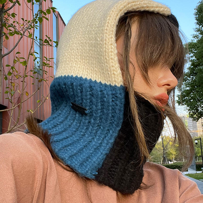 CARA PARK Wool Knit Balaclava C1 Black C1 Black